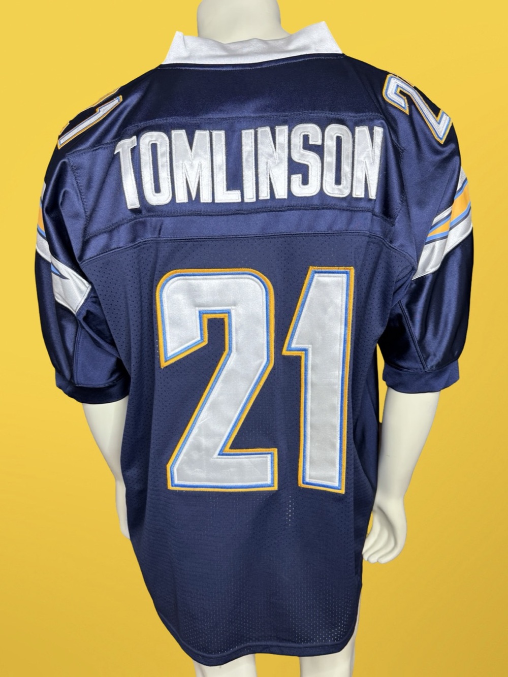 Vintage Chargers LaDainian Tomlinson Reeboks Jersey #21 Blue Size 54